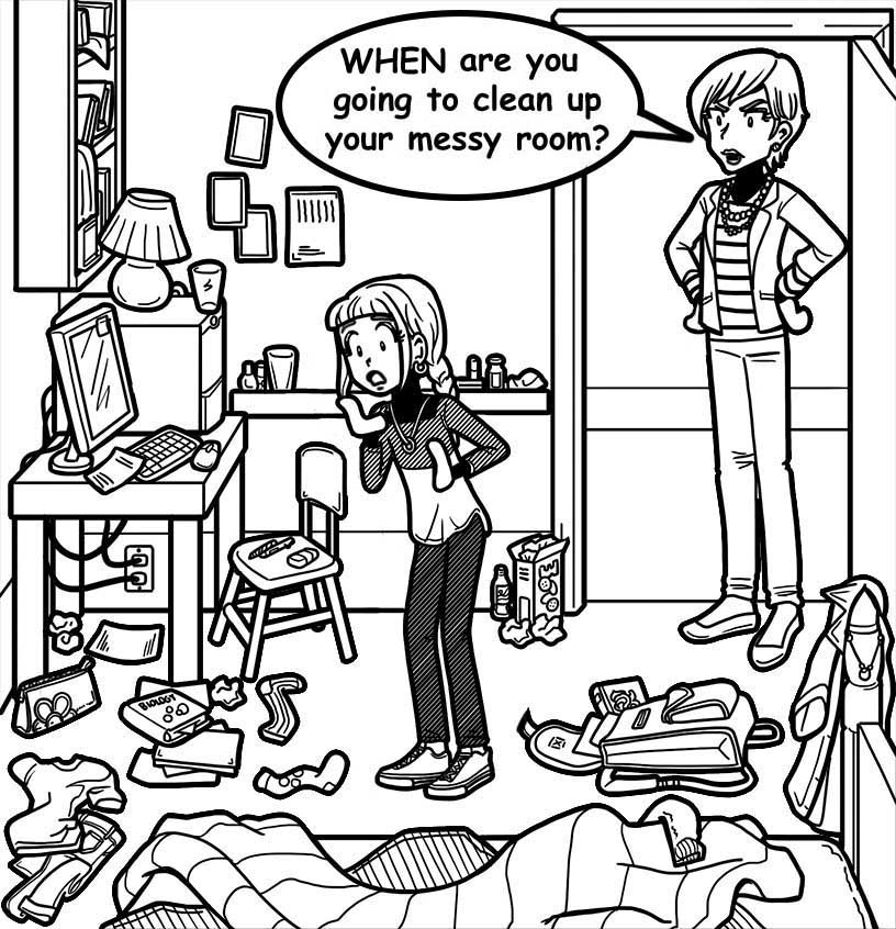 I Hate Cleaning My Room Dork Diaries Uk