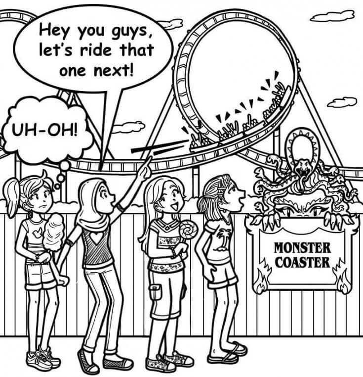 I’m Scared Of Roller Coasters Dork Diaries Uk