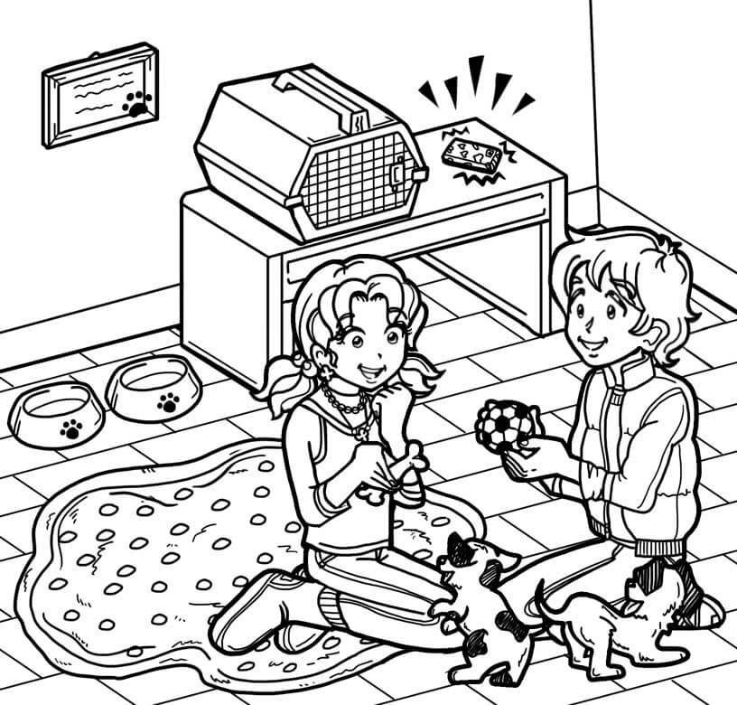 dork diaries chloe and zoey in color