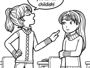 WHEN YOUR FRIEND ACTS LIKE SHE’S OLDER THAN YOU