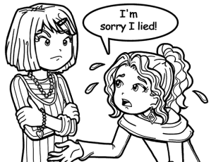 WHAT TO DO WHEN YOU LIED AND YOUR FRIEND IS ANGRY