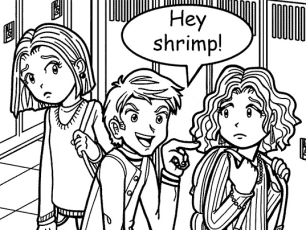 WHEN YOUR CRUSH MAKES FUN OF YOUR FRIEND