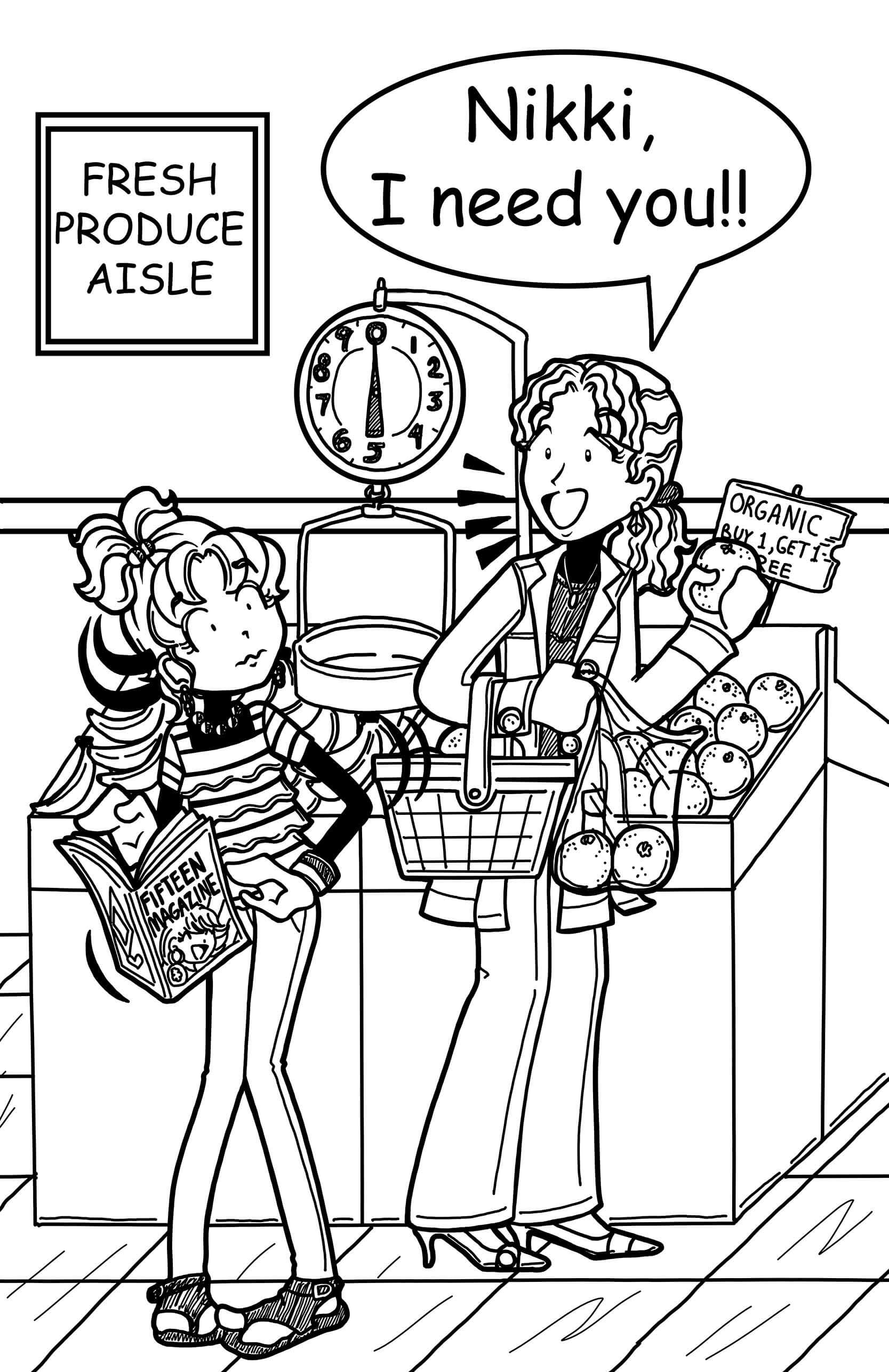 dork diaries mom