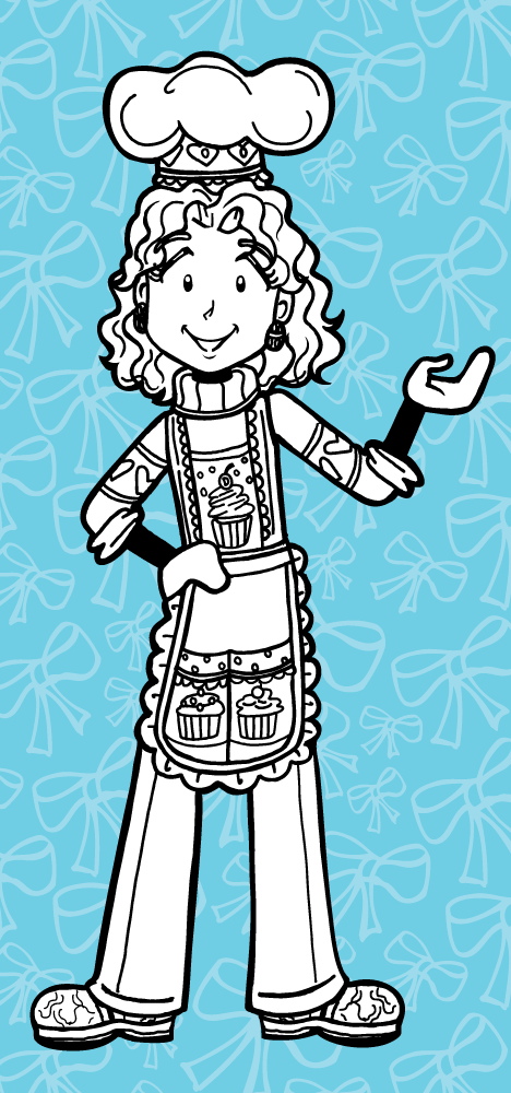 dork diaries characters with colour