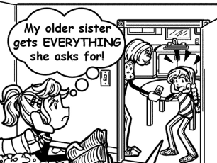 WHEN YOU THINK YOUR PARENT PLAYS FAVORITES