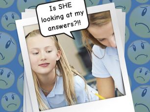 OMG! I think my friend is a cheater!!!