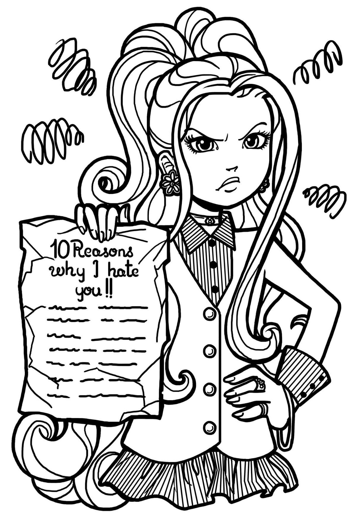 dork diaries mackenzie hollister mad