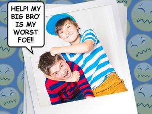 My older brother is mean to me at school!