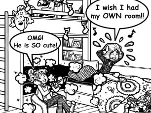 I HAVE TO SHARE A ROOM WITH TWO ANNOYING SISTERS!!!