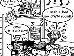 I HAVE TO SHARE A ROOM WITH TWO ANNOYING SISTERS!!!