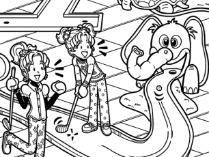 BRIANNA, THE QUEEN OF MINI GOLF!!!!