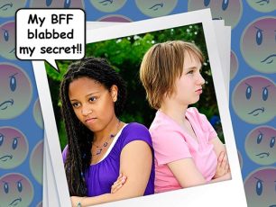 MY BFF BLABBED MY BIG SECRET TO THE WHOLE CLASS!!!