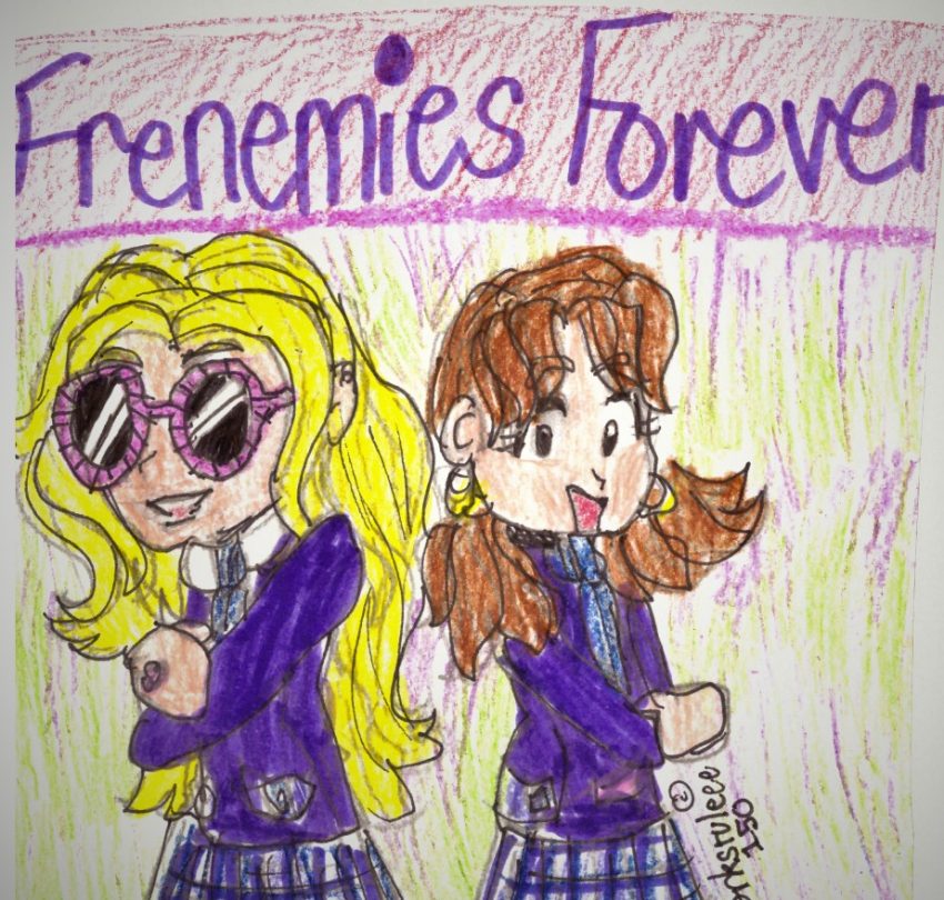 Frenemies Forever Front Cover Art – Dork Diaries