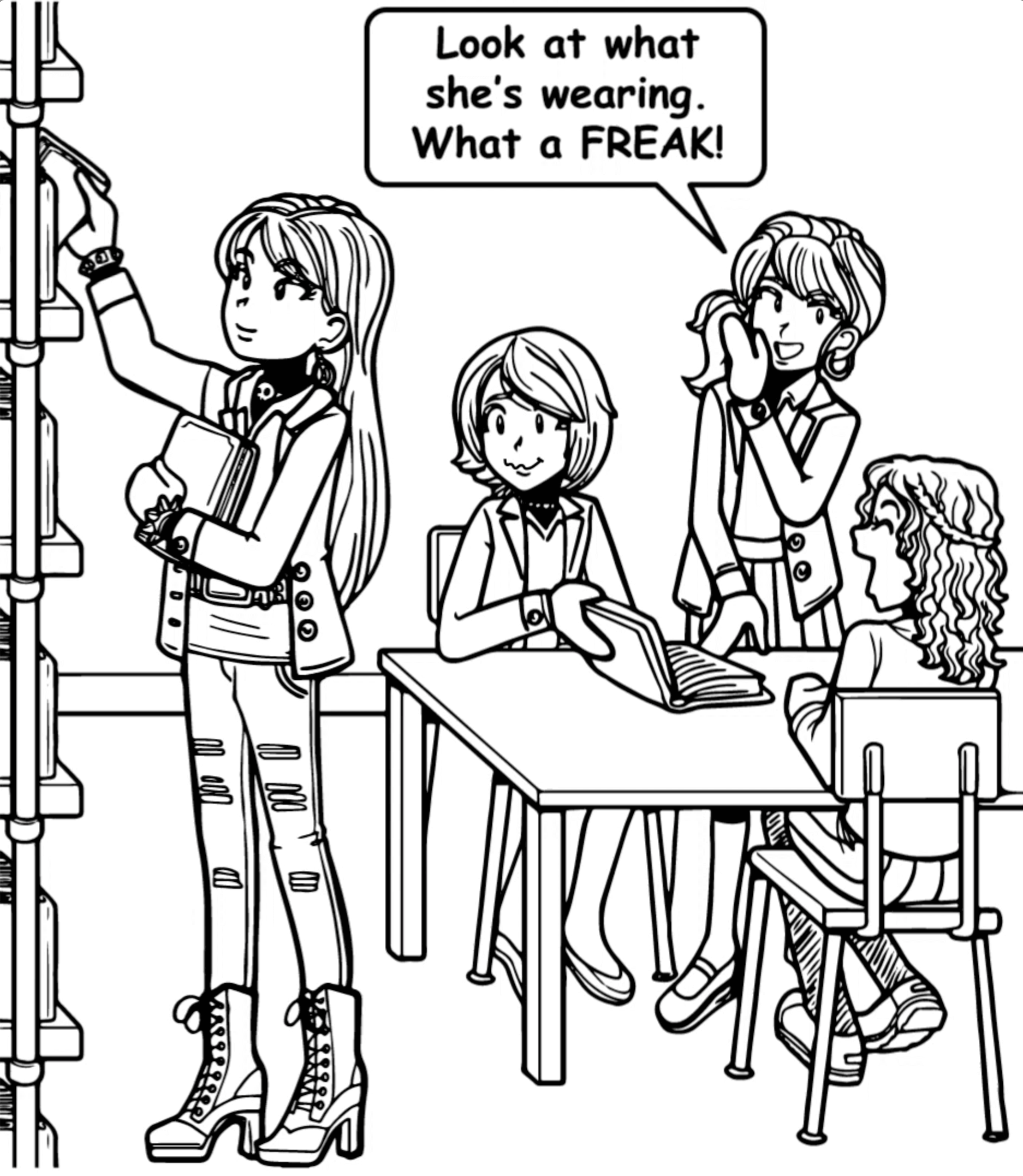 I M Getting Picked On For Dressing Differently Dork Diaries