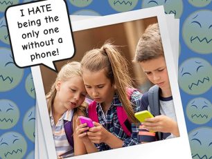 I’M THE ONLY ONE WITHOUT A PHONE!!