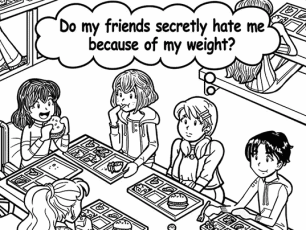 DO MY FRIENDS SECRETLY HATE ME BECAUSE OF MY WEIGHT?
