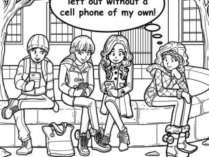 I FEEL SO LEFT OUT WITHOUT A PHONE!