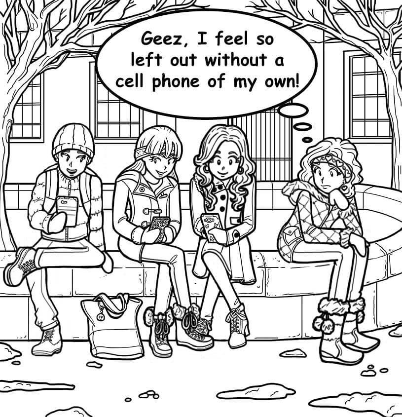 I FEEL SO LEFT OUT WITHOUT A PHONE! – Dork Diaries