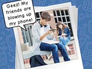 MY FRIENDS WON’T STOP TEXTING ME!