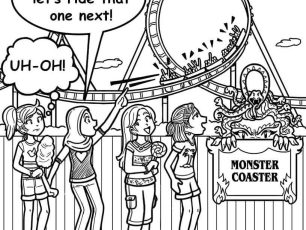 I’M SCARED OF ROLLER COASTERS!