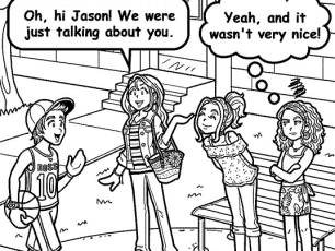 MY FRIENDS ARE GOSSIPING ABOUT MY OTHER FRIEND!