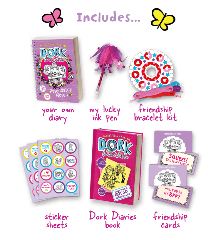 Dork Diaries Friendship Box Dork Diaries