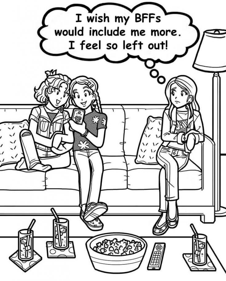 My Friends Get Along So Well That They Leave Me Out Dork Diaries