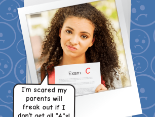 I’M SCARED ABOUT MY PARENTS SEEING MY REPORT CARD!
