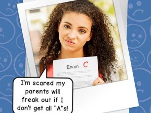 I’M SCARED ABOUT MY PARENTS SEEING MY REPORT CARD!
