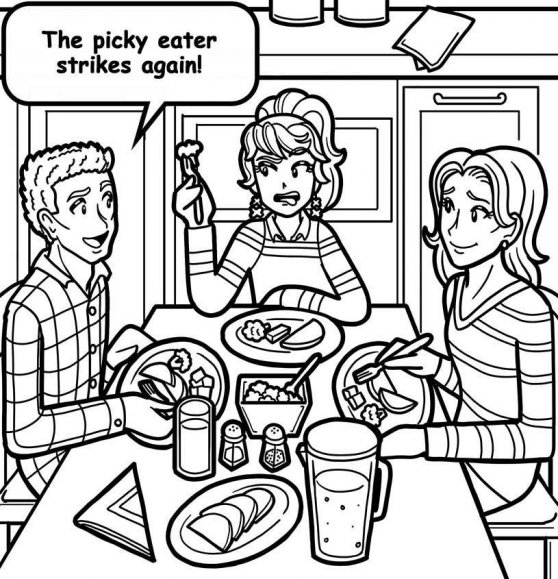 I’M A SUPER PICKY EATER!!! – Dork Diaries