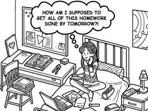 TOO MUCH HOMEWORK!!!