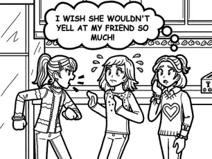 THIS GIRL IS SO MEAN TO MY FRIEND!!!!