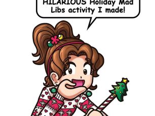 ANYONE UP FOR HOLIDAY MAD LIBS?!
