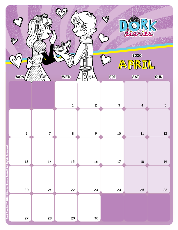 Oh So Lovely Calendar 2022 April - May 2022 Calendar