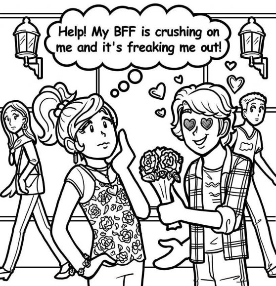 My friend has a crush on me!!! – Dork Diaries