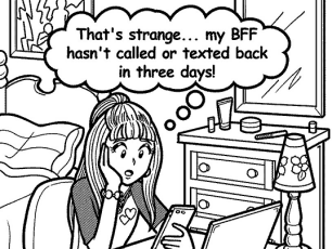 IS MY BFF DITCHING ME?!?!?