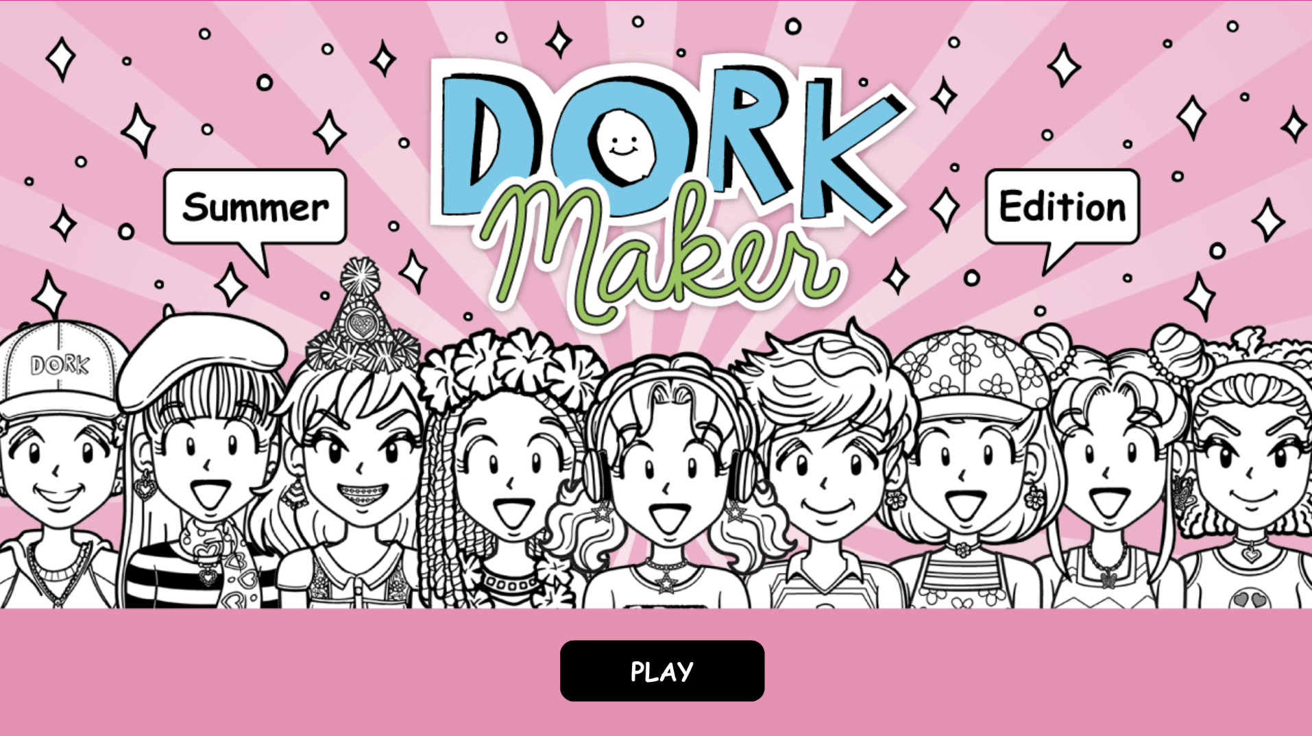 dork diaries characters with colour