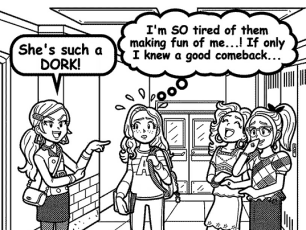 SHOULD I STAND UP TO THE MEAN GIRLS AT SCHOOL?