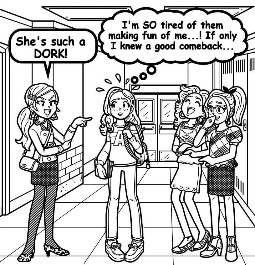 Should I Stand Up To The Mean Girls At School Dork Diaries 5014