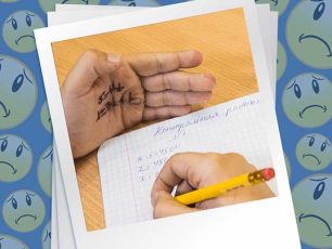 I SAW A CLASSMATE CHEAT ON A TEST!