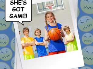 When a girl has mad skills on the basketball court