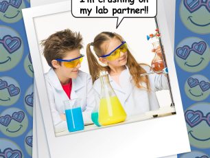 MY CRUSH IS NOW MY LAB PARTNER!!!