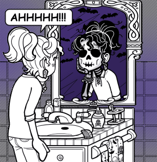 HALLOWEEN HAUNTED HOUSE – SPOOKY SKELETON BATHROOM
