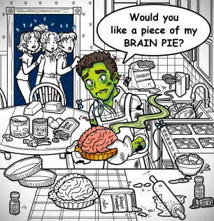 HALLOWEEN HAUNTED HOUSE – Zombie Kitchen