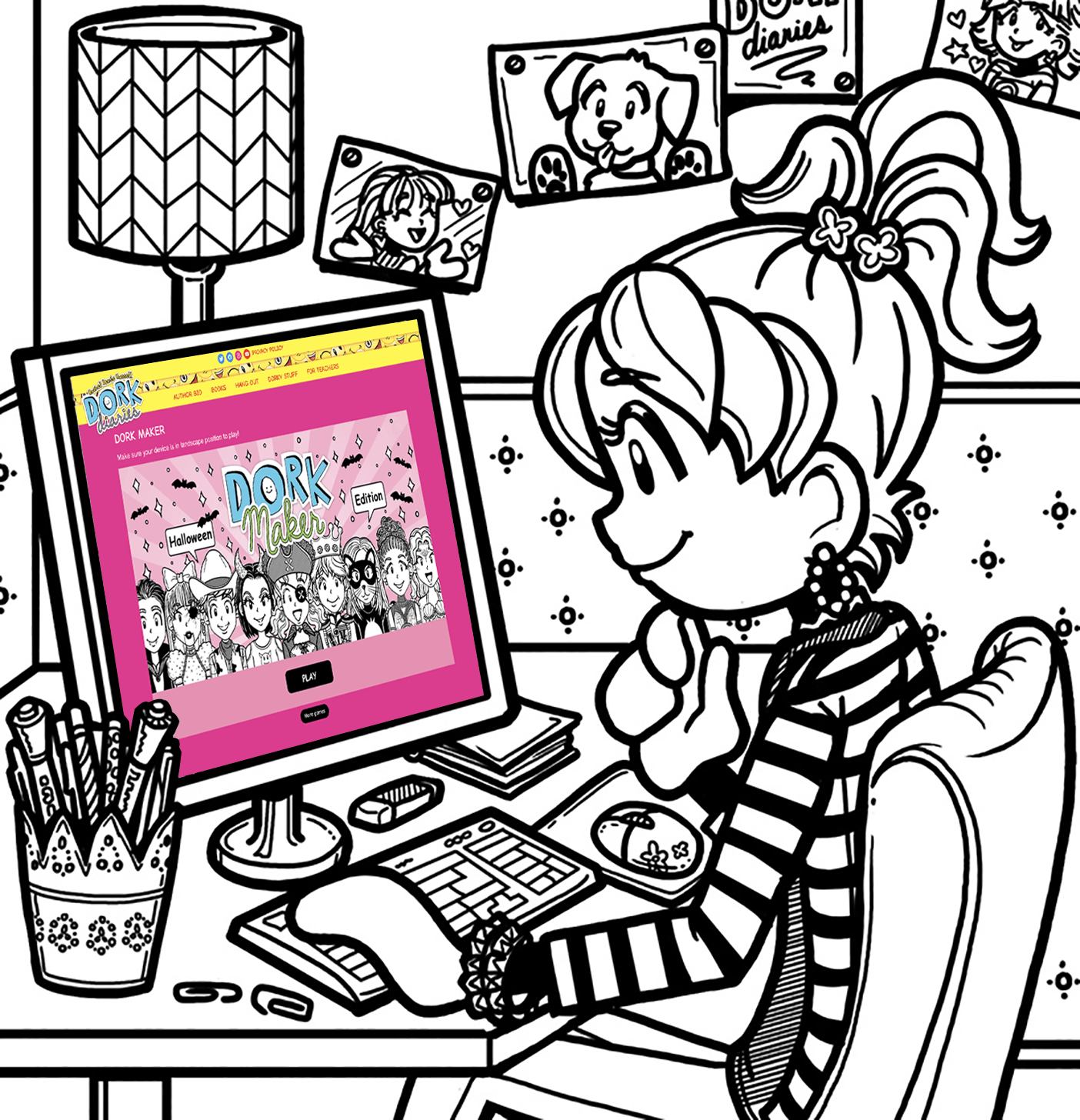 Halloween Dork Maker | Dork Diaries UK