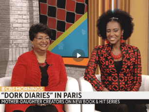 Interview with Rachel Renée Russell and her daughter Nikki at CBS
