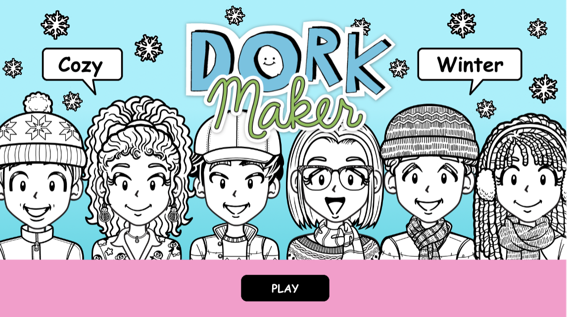 Click on the image to play the new dork maker game