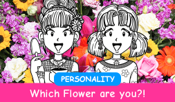 Which flower are you? personality quiz