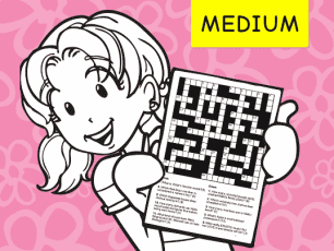Crossword - Test your Dork Diaries book 14 knowledge